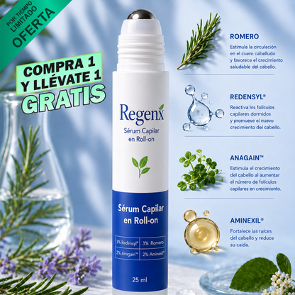 Regenx™ | Sérum Capilar en Roll-on