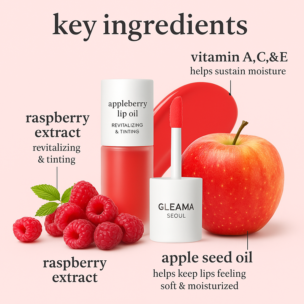 Gleama Seoul | Water-light lip oil